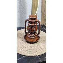 Bitki Fidanım Kahverengi Gaz Lamba Görünümlü ŞAMDAM19CM