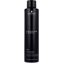 Schwarzkopf Session Label The Flexible No.2 Flexible Hold Volumizing Defining Mat Hair Spray 300ML