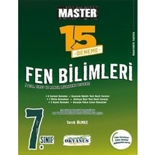 Okyanus Yayınları 7. Sınıf Master Fen Bilimleri 15 Deneme