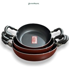 Çapar Group Teflon Omlet Tavası & Yumurta Sahanı 3'lü (22-20-18CM)