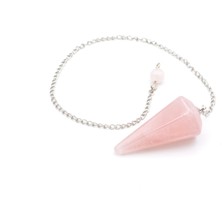 Murty99 Hakiki Pembe Kuvars Pandül Sarkaç Rakkas 1.kalite 004