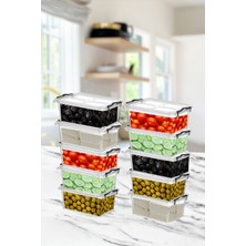 Mim Life Mini Saklama Kabı Kahvaltılık Erzak Kabı 10 Adet