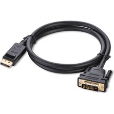 Alfais 4558 Displayport To DVI Çevirici Dönüştürücü Adaptör Kablosu