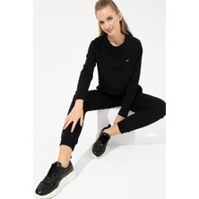 U.S. Polo Assn. Kadın Siyah Sweatshirt 50261257-VR046