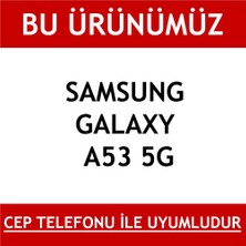 Teknomoda Samsung Galaxy A53 360 Kılıf Şeffaf Ön Arka Korumalı Silikon