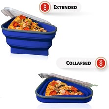 YBLTD Pizza Saklama Kabı Katlanabilir Yeniden Kullanılabilir Pizza Saklama Kabı Ayarlanabilir Space Saver Bpa Free (Yurt Dışından)