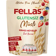 Fellas Glutensiz Müsli - Kırmızı Meyveli 270 gr