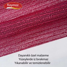 Fantastik Kaymaz Halı Kaydırmaz Raf Dolap Çekmece Düzenleyici 30 x 150 cm Yıkanabilir Temizlenebilir Bordo