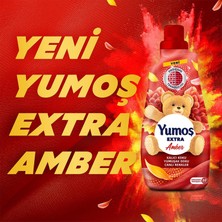 Yumoş Extra Konsantre Çamaşır Yumuşatıcısı Renkliler Için Amber 60 Yıkama 1440 ml X3 Adet