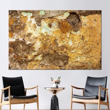 Kayra Export 1 Parça Kanvas Tablo Soyut Kanvas Modern Kanvas Vintage Duvar Dekoru Eski Alçı Kanvas Poster