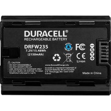Duracell DRFW235 NP-W235 Batarya