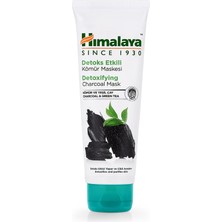 Himalaya Detoks Etkili Arındırıcı Yüz Maskesi, Aktif Kömür, Yeşil Çay, Parabensiz, Tüm Ciltler, 75 ml