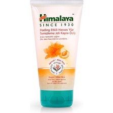 Himalaya Peeling Etkili Hassas Yüz Temizleme Jeli, Kayısı, Aloe Vera, Parabensiz, Tüm Ciltler, 150 ml