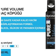 Syoss Saç Köpüğü Pure Volume 250 Ml