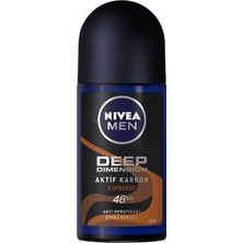 Nivea Men Roll On Deep Dimension Espresso 50 Ml