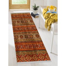 Dekoratif Kaymaz Taban Yıkanabilir Modern Halı DELÜX-4038