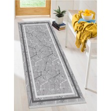 Dekoratif Kaymaz Taban Yıkanabilir Modern Halı DELÜX-5039