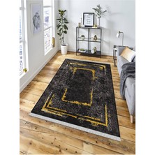 Dekoratif Kaymaz Taban Yıkanabilir Modern Halı DELÜX-5035