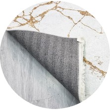 En Uygun Halı Dekoratif Kaymaz Taban Yıkanabilir Modern Halı DELÜX-2012