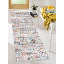 Dekoratif Kaymaz Taban Yıkanabilir Modern Halı DELÜX-6089