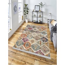 Dekoratif Kaymaz Taban Yıkanabilir Modern Halı DELÜX-8004