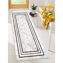 Dekoratif Kaymaz Taban Yıkanabilir Modern Halı DELÜX-5048