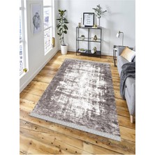Dekoratif Kaymaz Taban Yıkanabilir Modern Halı DELÜX-8018
