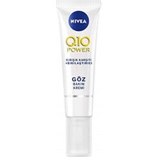 Nivea Face Q10 Power Kırışık Karşıtı + Sıkılaştırıcı Göz Bakım Kremi 15 ml