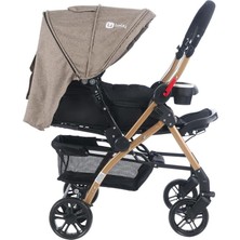 4 Baby AB-460 Active Gold Travel Sistem Bebek Arabası Four Baby