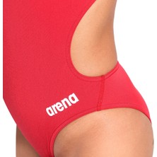 Arena Team Swimsuit Challenge Solid Kadın Kırmızı Yüzücü Mayosu 004766450