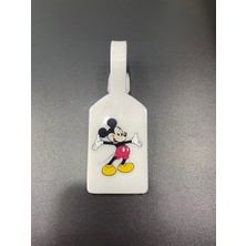 Seyahat Aksesuar Mickey'li Bavul Etiketi,valiz Etiketi,kartlık,isimlik,bagaj Etiketi