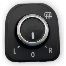 After Vw Volkswagen Passat cc 2009-2012 Dış Dikiz Aynası Ayarlama Düğmesi Kolu Krom 3C8959565B