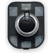 After Audi A8 2008-2010 Dış Dikiz Aynası Ayarlama Düğmesi Kolu Krom Otomatik Katlama 4F0959565A