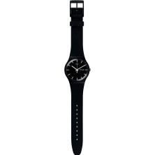 Swatch Mono Black Again Erkek Kol Saati SO29B704