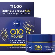 Nivea Gece Bakım Kremi Q10 Plus 50 ml