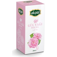 Akzer Gül Yağı 20 cc