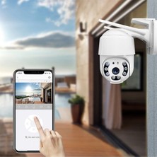 Hobi Bahçem Buffer® 2.0 Mp Hd Lens Iç Dış Mekan Suya Danıklı Ip Wifi Network Güvenlik Kamerası Wifi Kamera