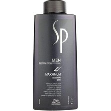 Wella Sp Men Maxximum Dökülmeye Karşı Etkili Erkek Şampuanı 1000ML