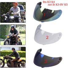 Cuticate 2xl Motosiklet Kask Vizörü Kask Lens Için Tam Yüz (Yurt Dışından)