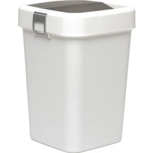 Motek COB-410 Comfort Dustbin 8 Litre Çöp Kovası Beyaz