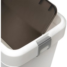 Motek COB-410 Comfort Dustbin 8 Litre Çöp Kovası Beyaz