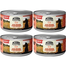 Acana Premium Pate (Ezme) Somonlu ve Tavuklu Kedi Konservesi 85 gr x 4 Adet