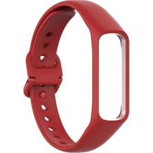 Basias Samsung Galaxy Fit E (R375) Kordon Spor Silikon Yeşil