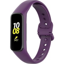Basias Samsung Galaxy Fit E (R375) Kordon Spor Silikon Yeşil