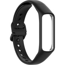 Basias Samsung Galaxy Fit E (R375) Kordon Spor Silikon Yeşil