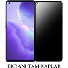 Teknoparkta  Oppo A94 Mat Hayalet Privacy Tam Kaplayan  Cam Seramik Nano Ekran Koruyucu