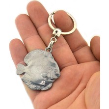 Anahtarlık Sepeti Discus Balık Anahtarlık - Ham Lak