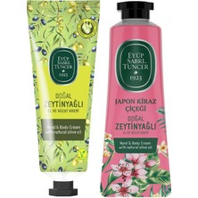 Eyüp Sabri Tuncer Doğal Zeytinyağlı ve Japon Kiraz Çiçeği El ve Vücut Kremi 50 ml