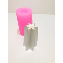 Arıca Pazarlama Yıldız Piramit Mum Silikon Kalıbı