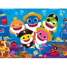 Clementoni - 15 Parça Water Magic Frame Puzzle - Baby Shark 22241